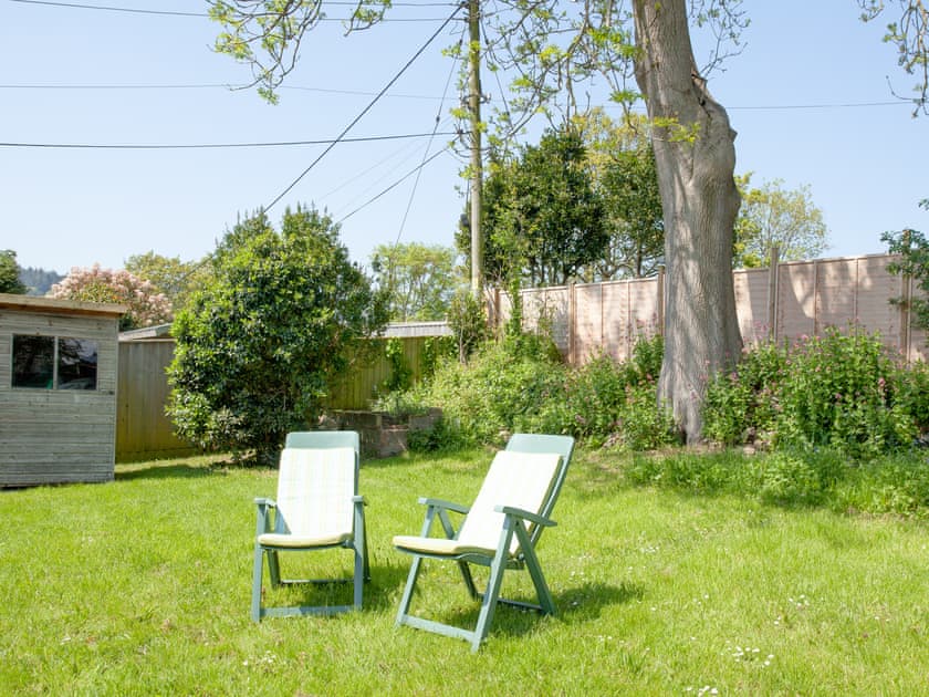 Private enclosed back garden  | Blue Horizon, Sidmouth