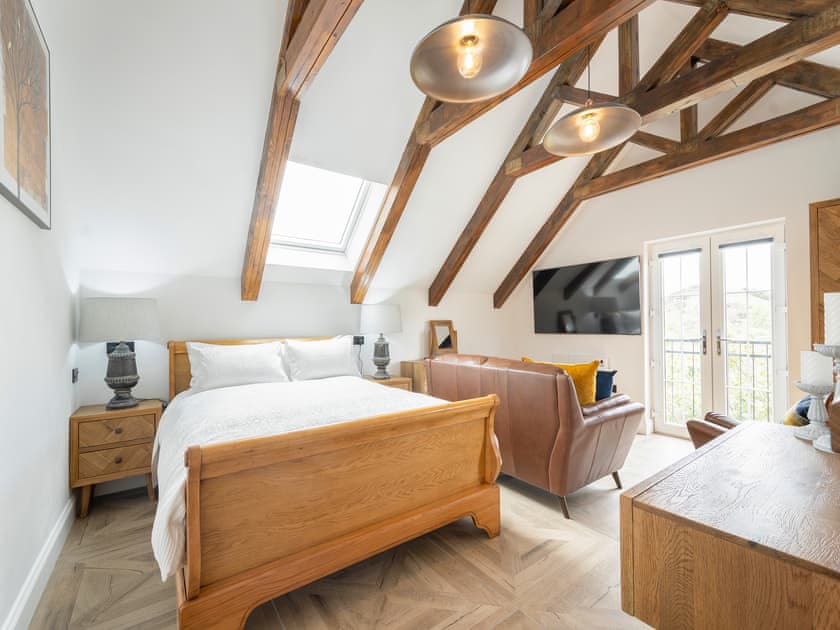 Double bedroom | The Railway Sleeper, Sandilands, near Lanark