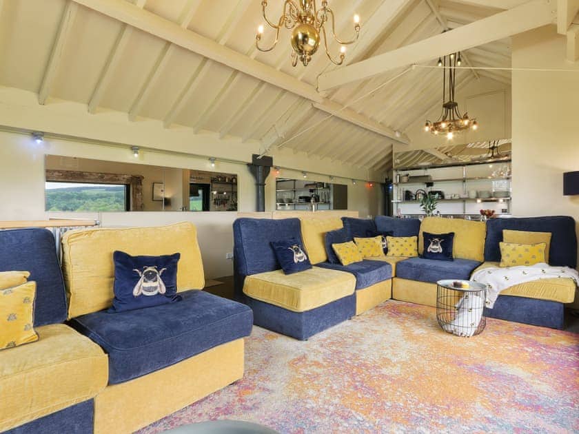 Living room/dining room | Harthill Barn - Harthill Hall, Alport, near Bakewell