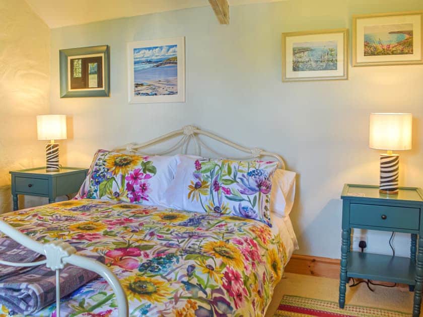 Double bedroom | Puffin Cottage, Berea, near St Davids