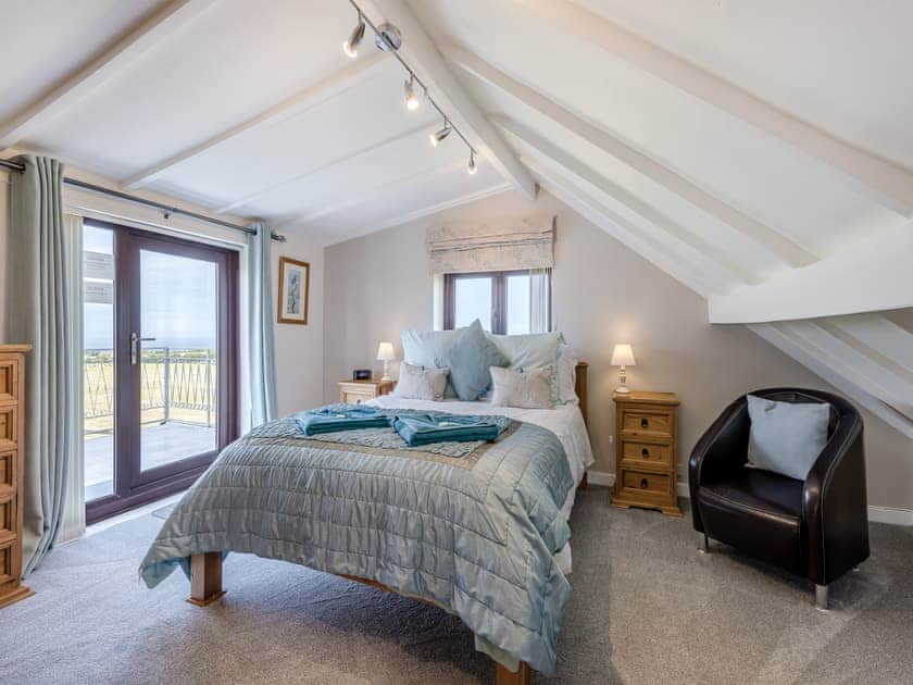 Double bedroom | Bay View Cottage, Llanon near Aberaeron