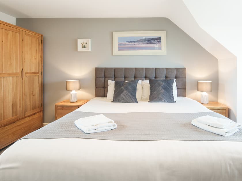 Double bedroom | Riversmouth - Gwbert Holiday Cottages, Gwbert, near Cardigan