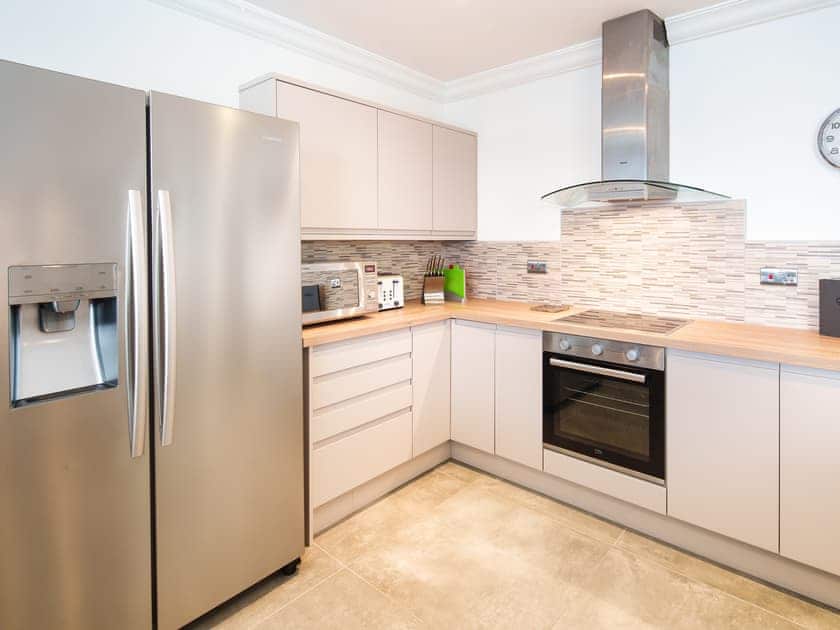 Kitchen | Gwynt y Mor - Gwbert Holiday Cottages, Gwbert, near Cardigan