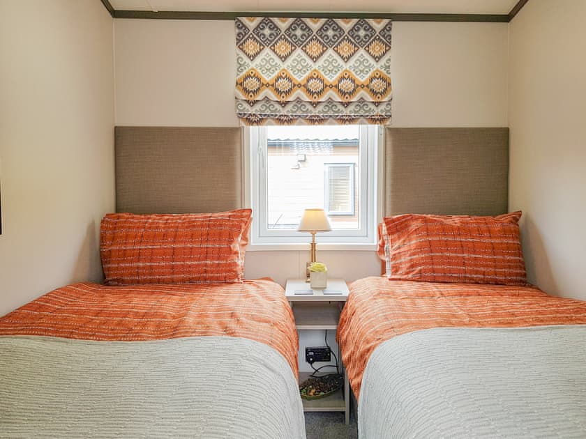 Twin bedroom | Ben Vorlich Lodge, St Fillans