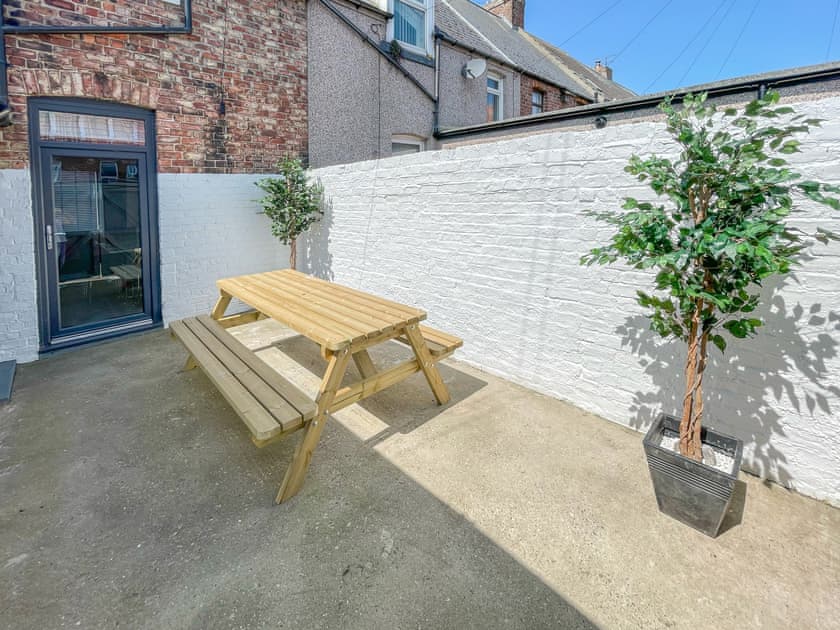 Sitting-out-area | Ediths Retreat by the Sea, Tynemouth