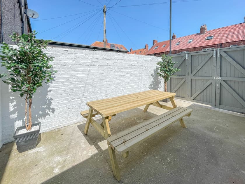 Sitting-out-area | Ediths Retreat by the Sea, Tynemouth