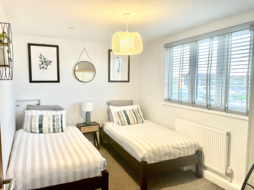 Twin bedroom | Point Clear View, Point Clear, near Clacton-on-Sea
