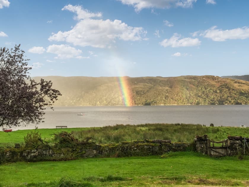 Morvern mountains opposite the cottage | An t’Abhall, Acharacle