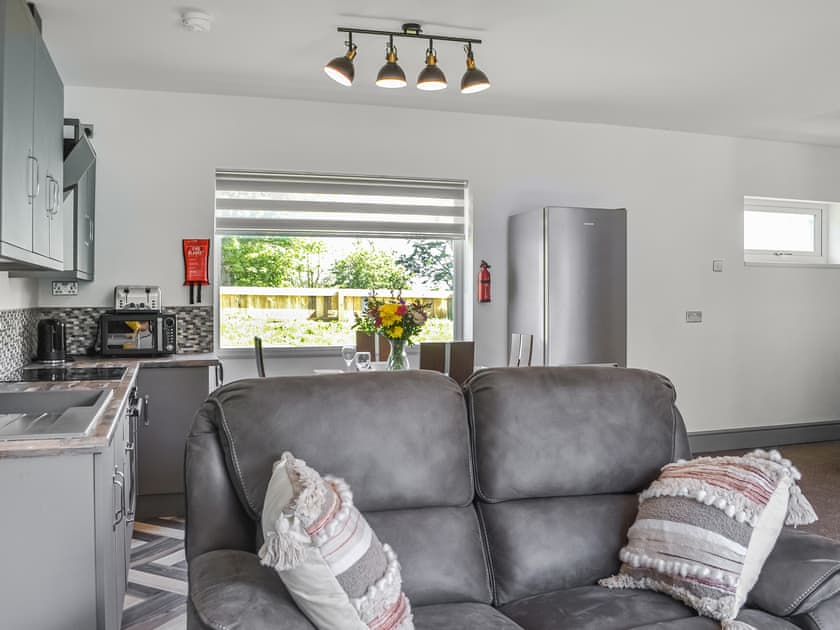 Open plan living space | Emmotland Retreat - Emmotland Holidays, Driffield