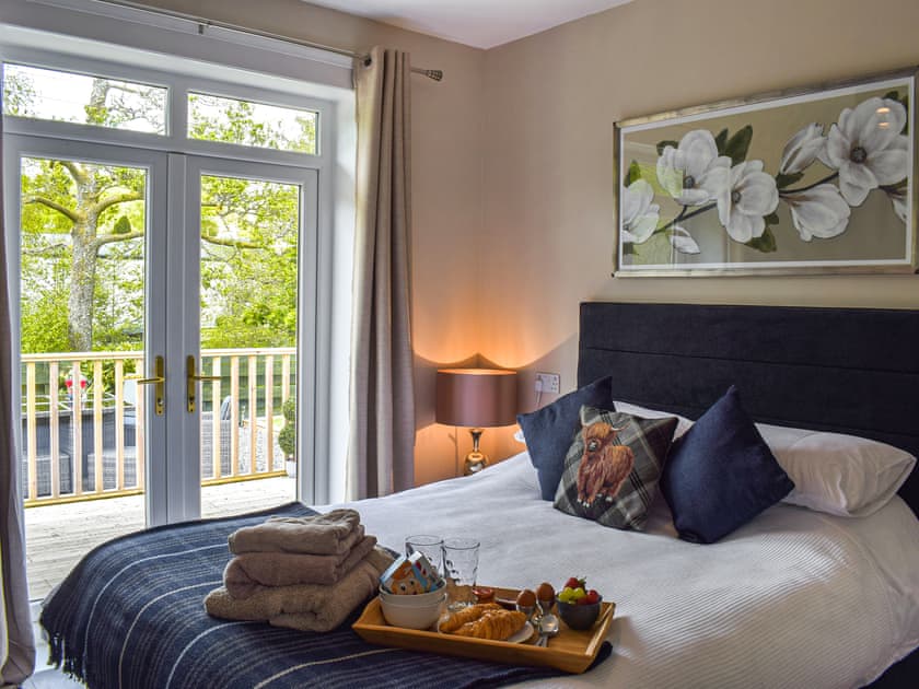 Double bedroom | River View, Barr, near Girvan