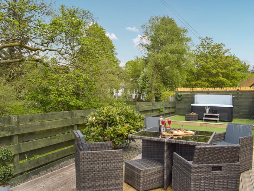 Sitting-out-area | River View, Barr, near Girvan