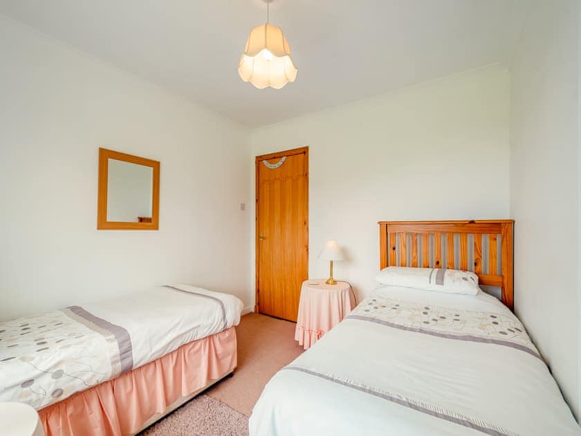 Twin bedroom | Glenview, Appin, near Oban