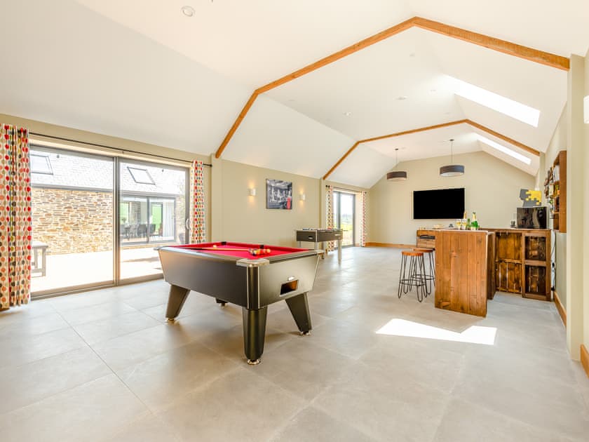 Games room | Laplands, Halwell, near Totnes