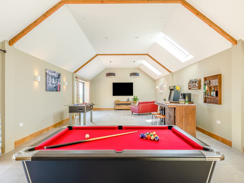 Games room | Laplands, Halwell, near Totnes