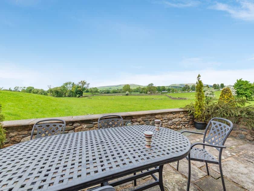 Outdoor eating area | Warth Barn, Ingleton, near Settle