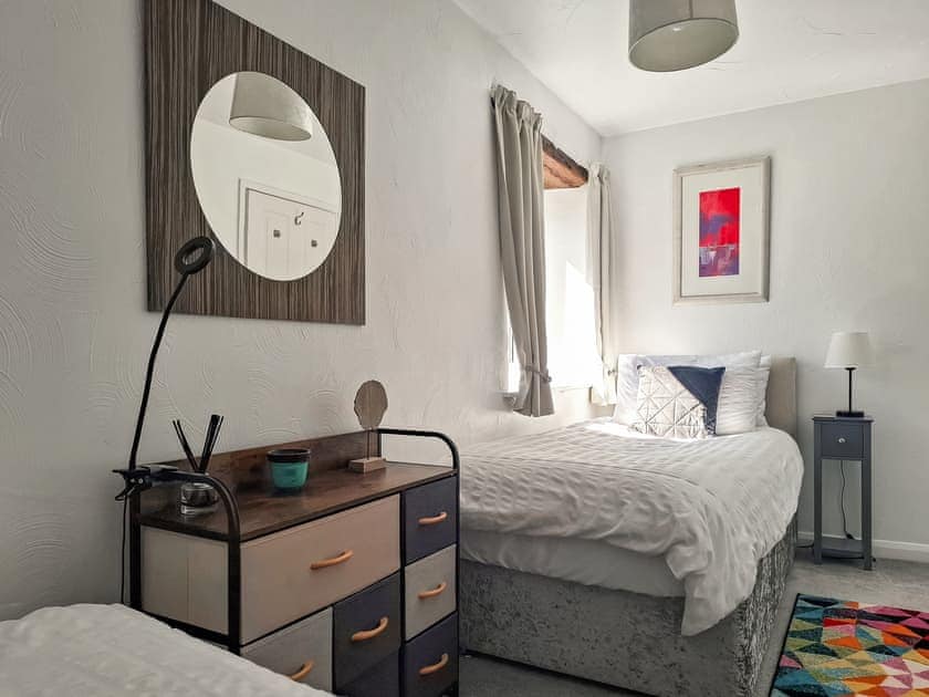 Twin bedroom | The Coach House - Brackenthwaite Holidays, Arnside and Silverdale