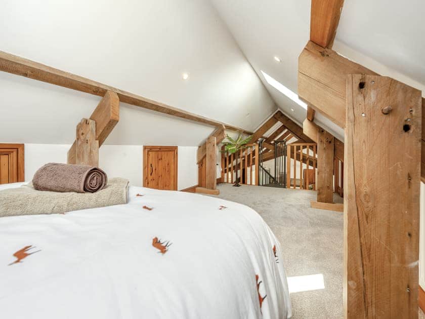 Double bedroom | Hunters Lodge - Mellaston Cottages, Hundleton, near Pembroke