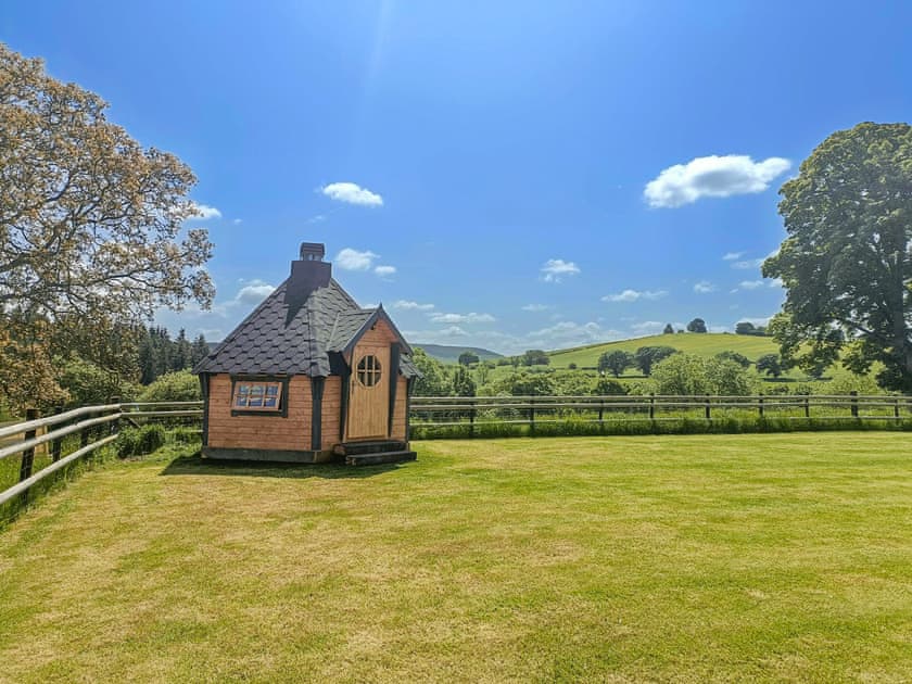 Garden | Colstey Farmhouse, Clun, near Bishops Castle