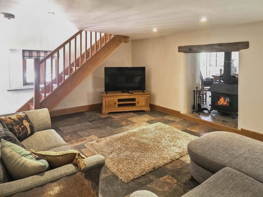 Living area | Applebarn Holidays  - The Dairy - Applebarn Holidays, West Pennard, near Glastonbury