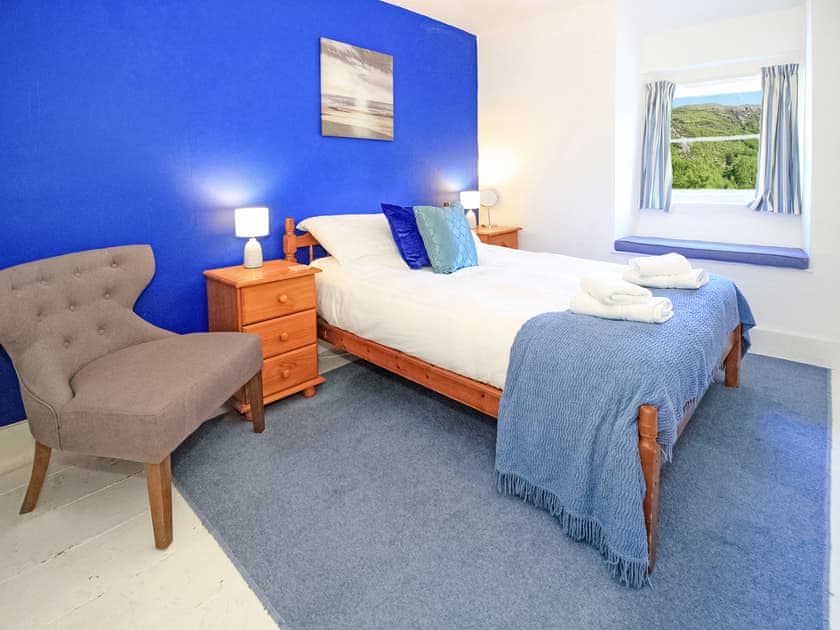 Double bedroom | Riverbank Cottage, Beddgelert