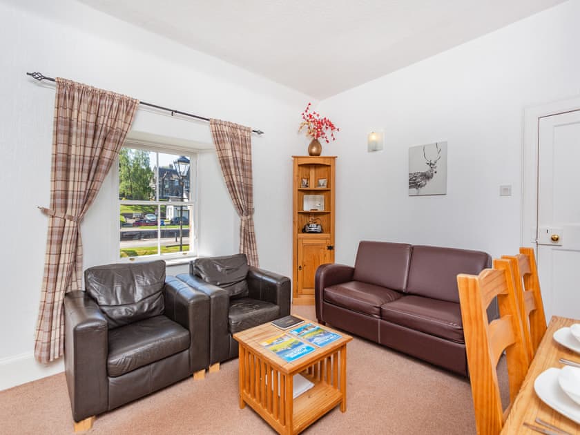 Living room | Lock View - The Old Lock House Apartments, Fort Augustus