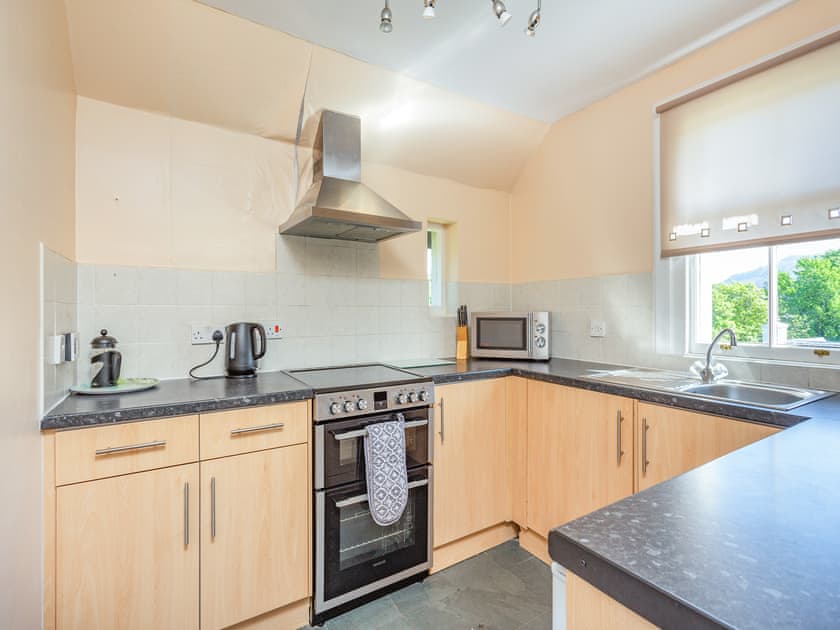 Kitchen | Lock View - The Old Lock House Apartments, Fort Augustus