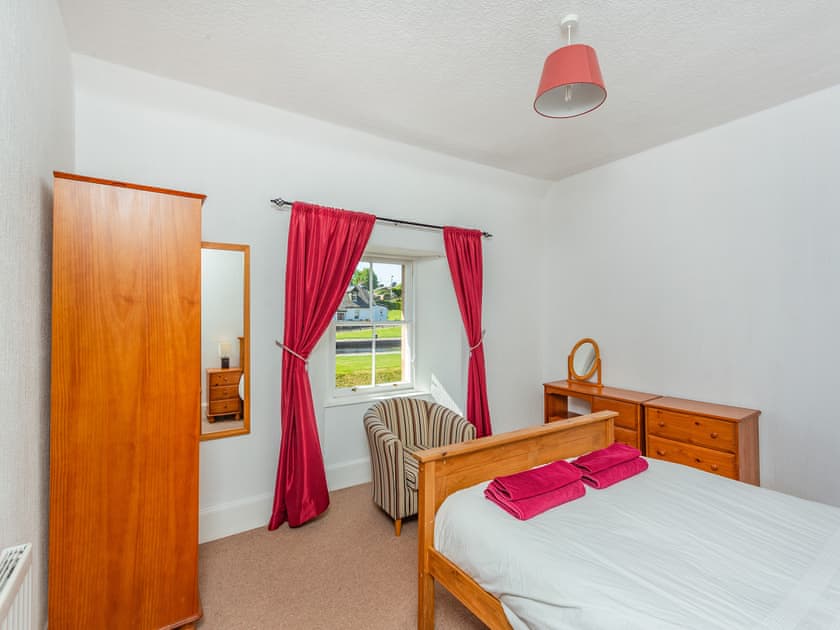 Double bedroom | Lock View - The Old Lock House Apartments, Fort Augustus