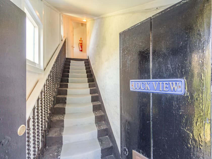 Stairs | Lock View - The Old Lock House Apartments, Fort Augustus