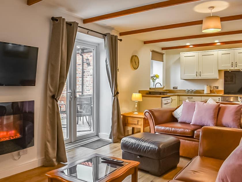 Living room | The Hay Barn - Newby Farm Cottages, Newby, near Stokesley