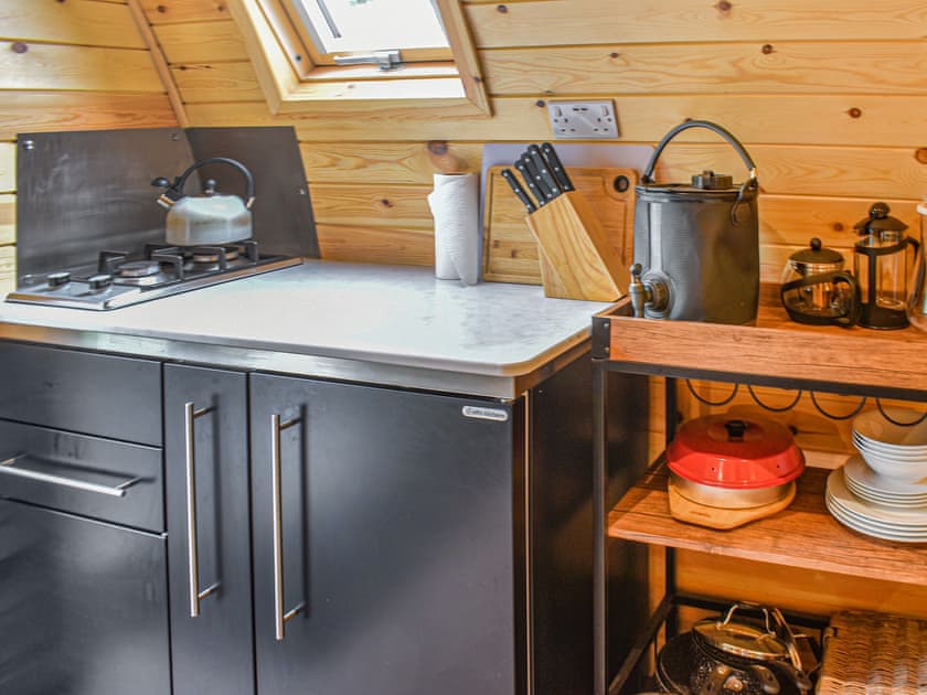 Open plan living space | Oak - Scallow Glamping , East Hoathly, near Lewes