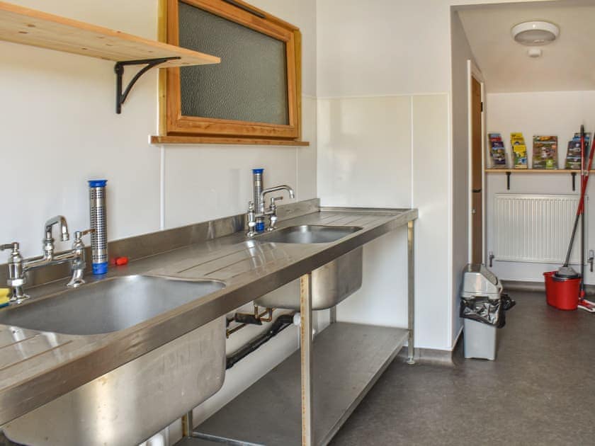 Kitchen area | Oak - Scallow Glamping , East Hoathly, near Lewes