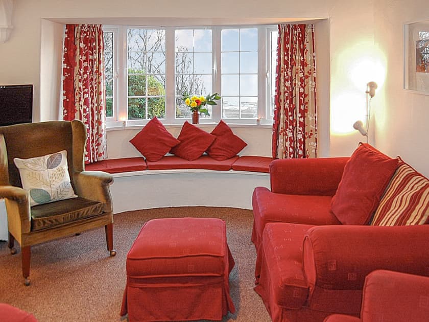 Living room | Min Afon Sea View Cottage, Llanaber, near Barmouth