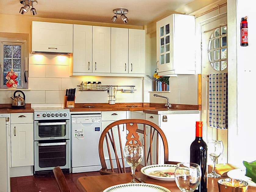 Kitchen | Min Afon Sea View Cottage, Llanaber, near Barmouth