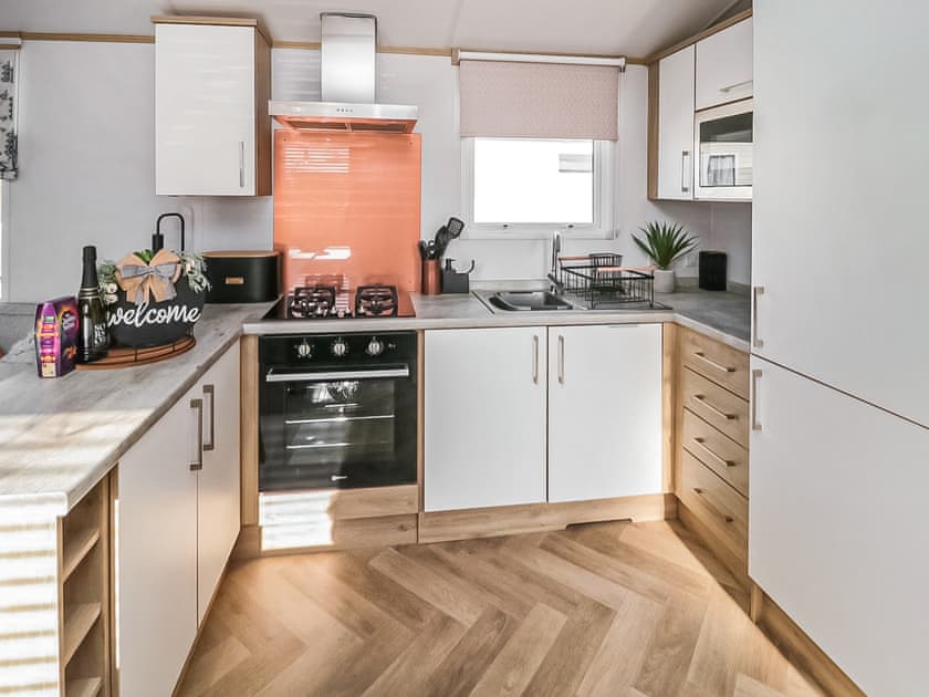 Open plan living space | Long View  Lodge, Felton