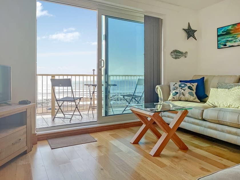 Living area | Four Degrees West Beach House, Tywyn