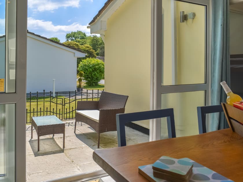 Sitting-out-area | Kingfishers Haven, St Cleer, near Liskeard