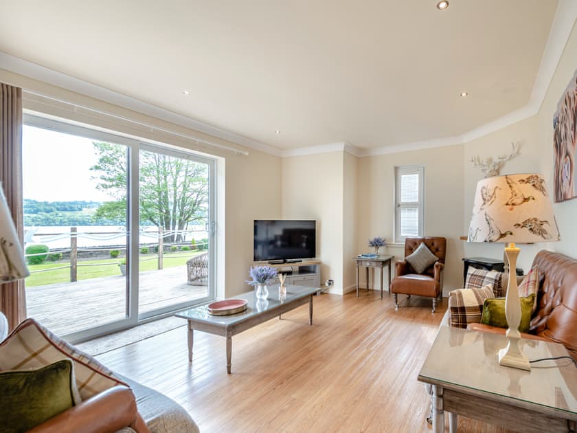 Living room | Duck Bay Cottage 1 - Duck Bay Cottages, Alexandria, near Loch Lomond