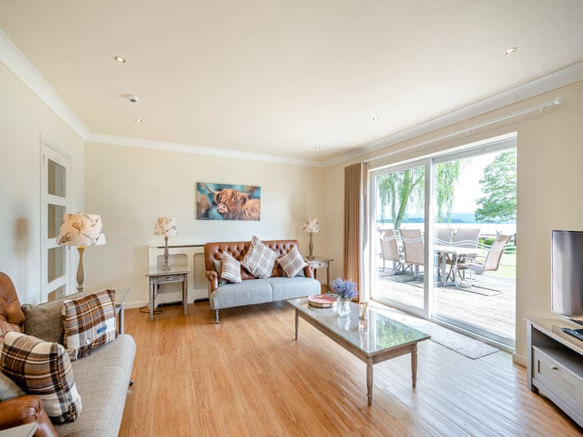 Living room | Duck Bay Cottage 1 - Duck Bay Cottages, Alexandria, near Loch Lomond