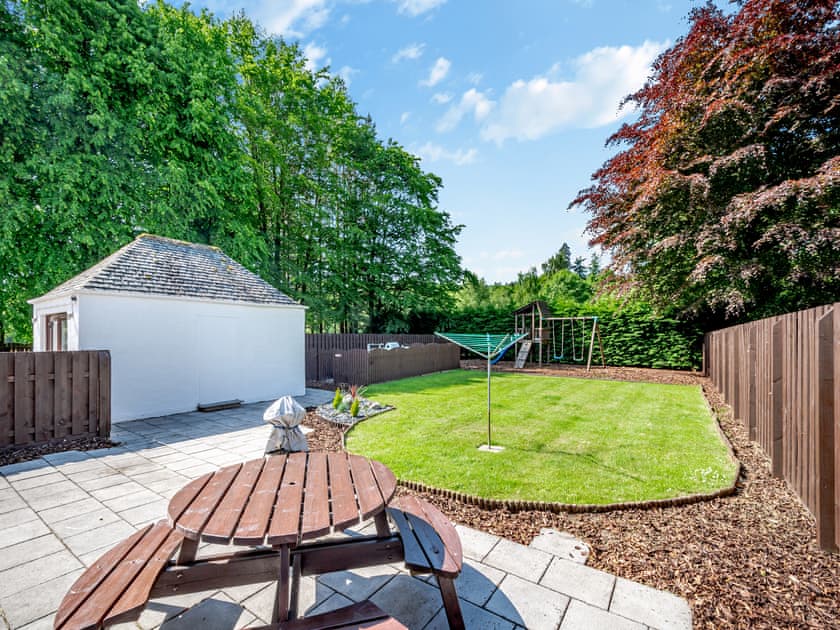 Garden | Duck Bay Cottage 1 - Duck Bay Cottages, Alexandria, near Loch Lomond