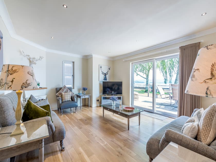Living room | Duck Bay Cottage 2 - Duck Bay Cottages, Alexandria, near Loch Lomond