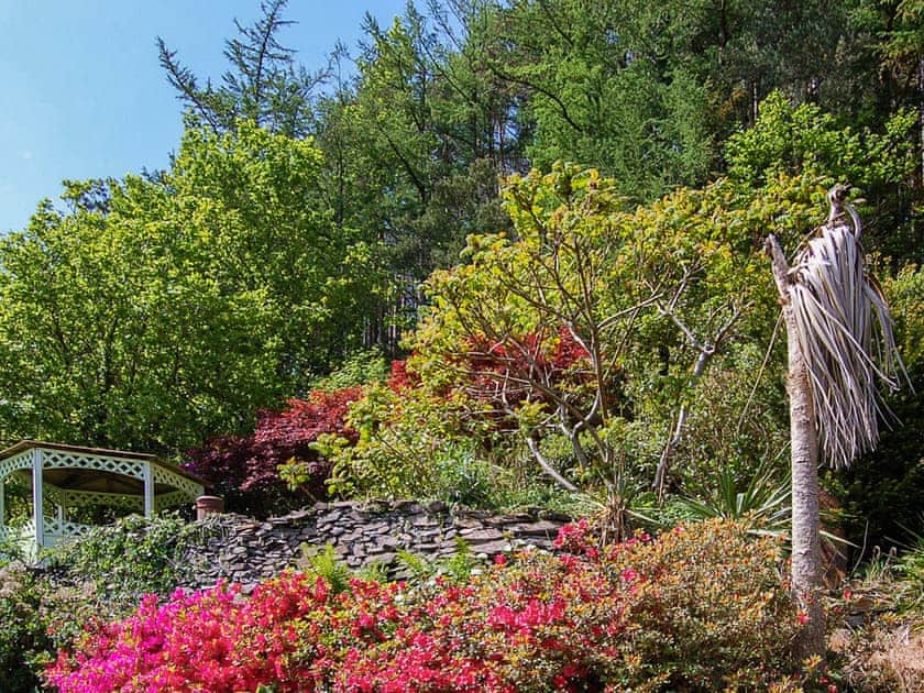 Garden | Tawel Fryn, Llanelltyd, near Dolgellau