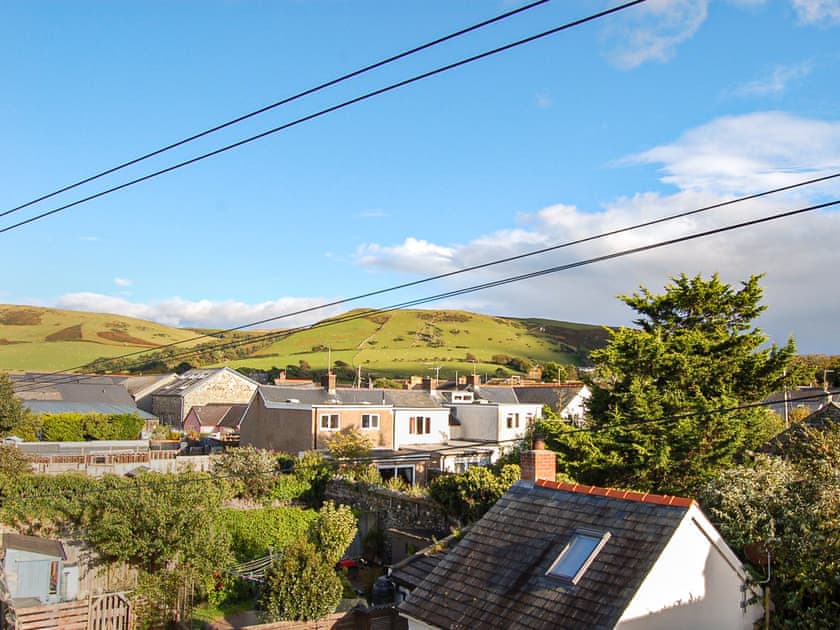 View | Town Side Apartment, Tywyn