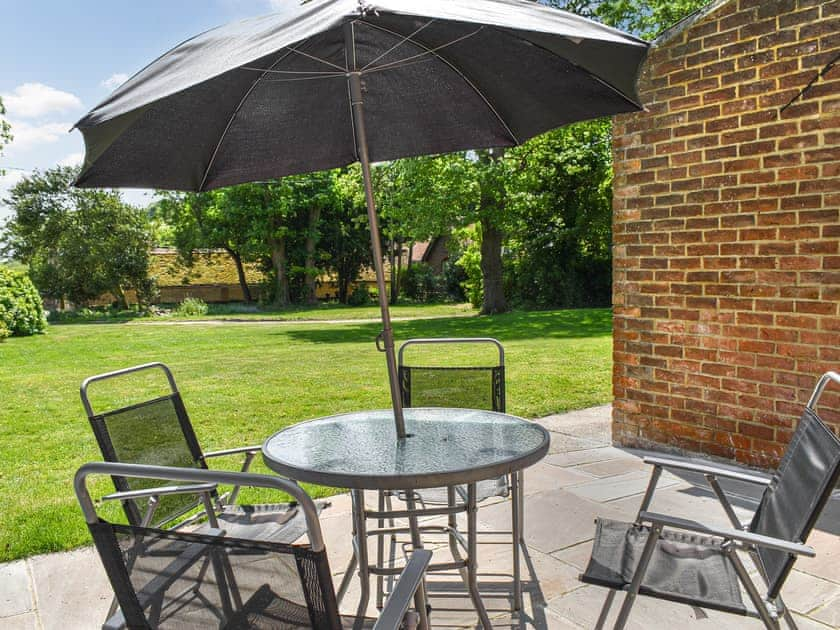 Sitting-out-area | Beachborough Park Summer House, Newington, near Folkestone