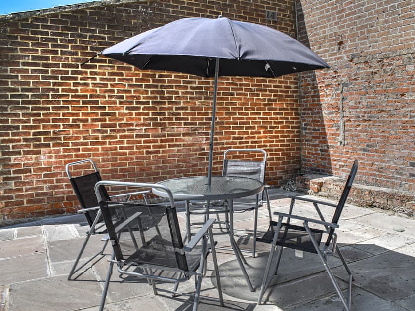 Sitting-out-area | Beachborough Park Summer House, Newington, near Folkestone