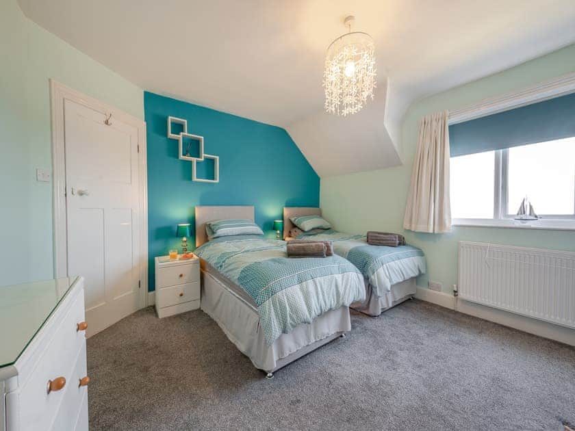 Twin bedroom | Waterside, Rhos-on-Sea