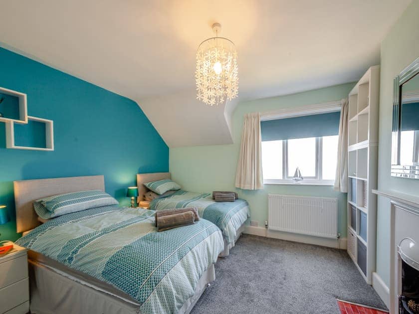 Twin bedroom | Waterside, Rhos-on-Sea