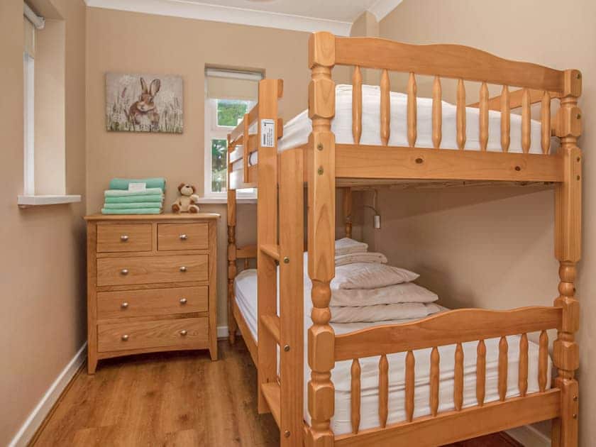 Bunk bedroom | Gatekeepers Cottage - Celtic Haven Resort, Lydstep, near Tenby