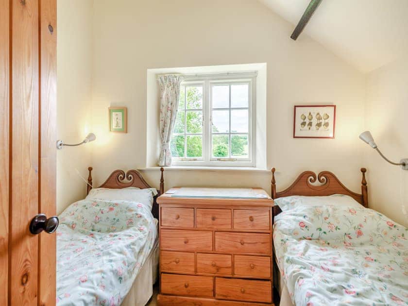 Twin bedroom | Stable Cottage - The Old Rectory Cottages, Wark, near Hexham
