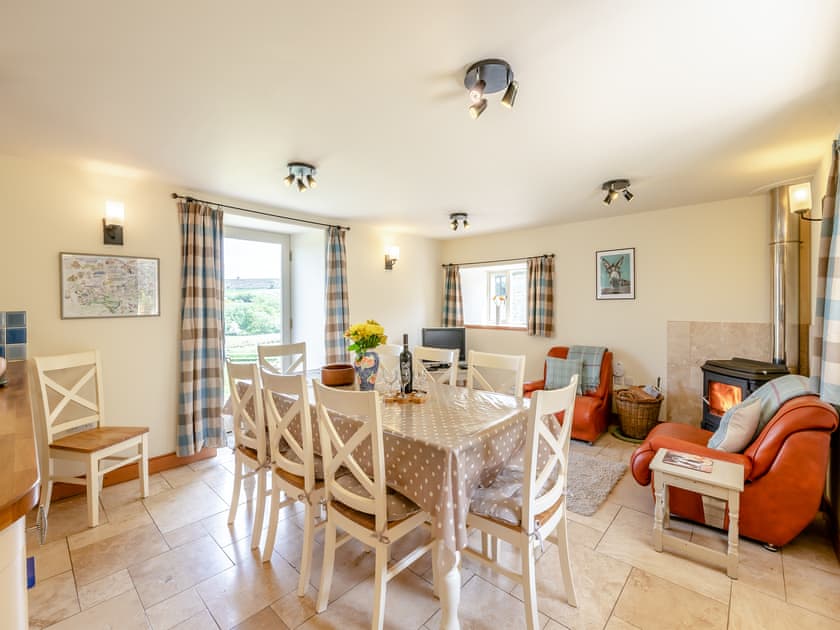 Kitchen/diner | The Long Barn - Sadler House Farm Cottages, Goathland, near Whitby