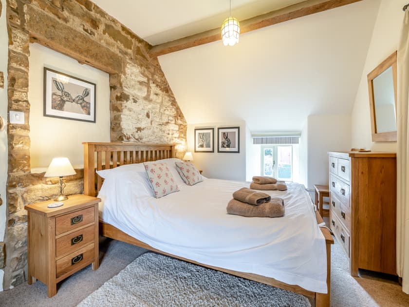 Double bedroom | The Long Barn - Sadler House Farm Cottages, Goathland, near Whitby